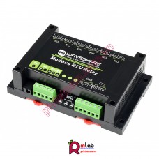 Module Industrial Modbus RTU 8-ch Relay, RS485 Bus, Multi Protection -Waveshare